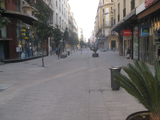 Cruz Conde peatonal
